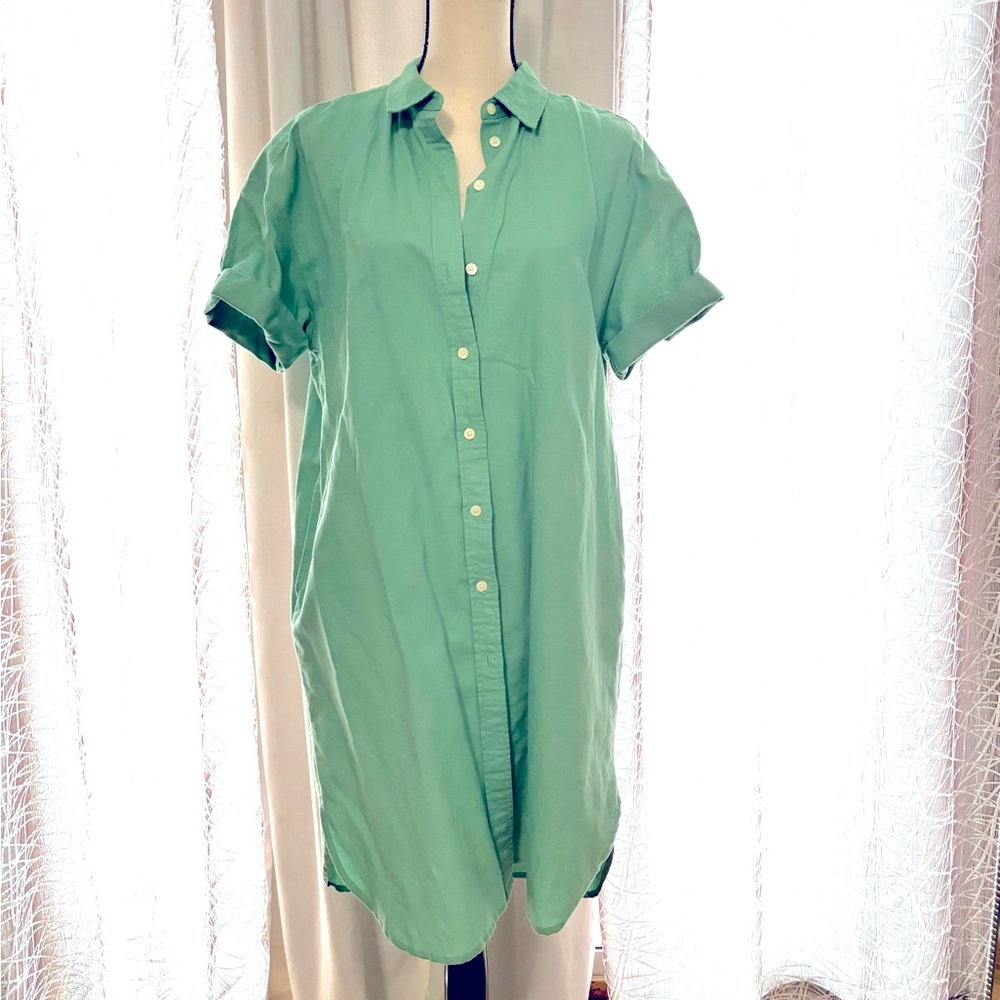 Gap button down dress